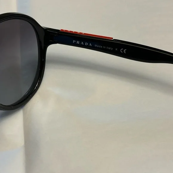 Authentic Men’s Prada Black And Red Prada Glasses - Picture 4 of 11
